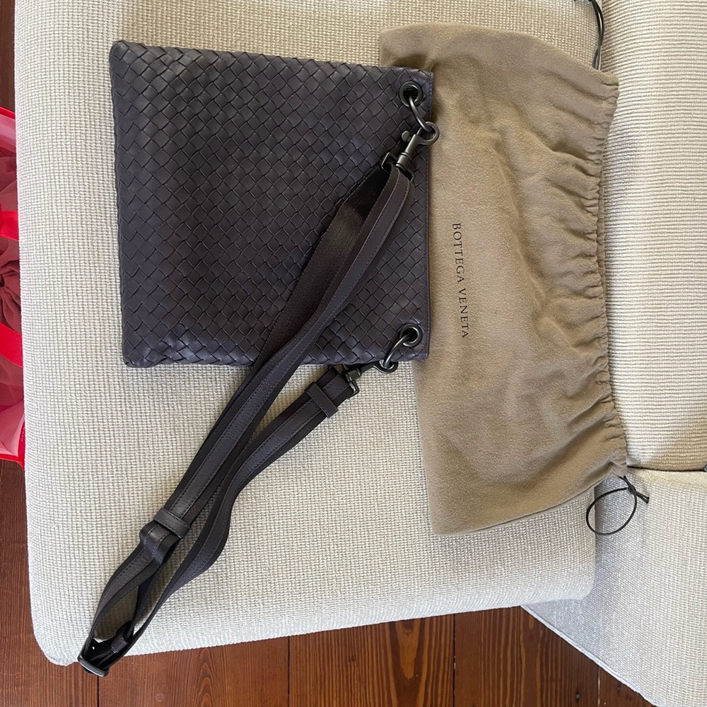 Bottega Veneta intrecciato messenger bag